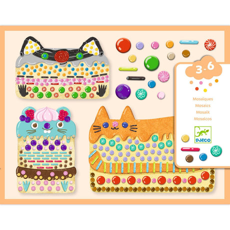Djeco - Cakes & Sweets mosaic craft kit | Scout & Co