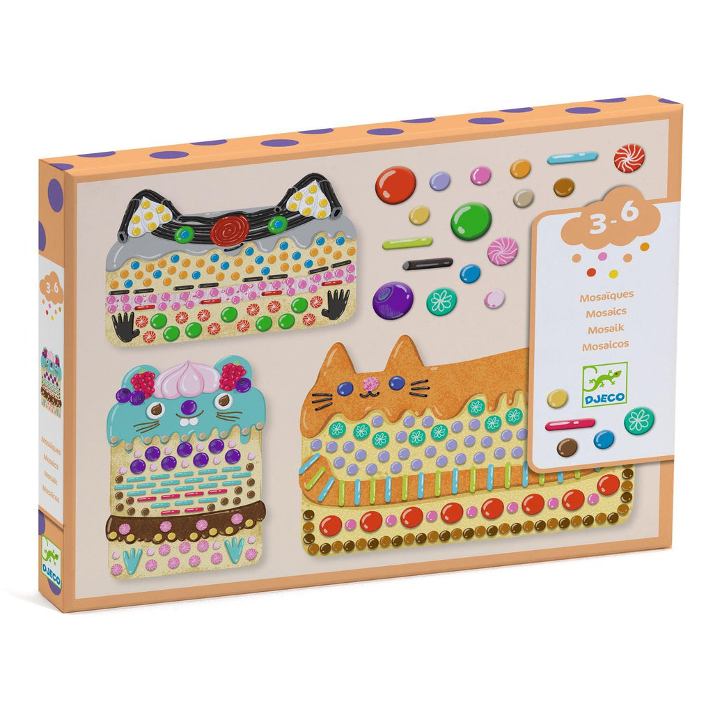 Djeco - Cakes & Sweets mosaic craft kit | Scout & Co