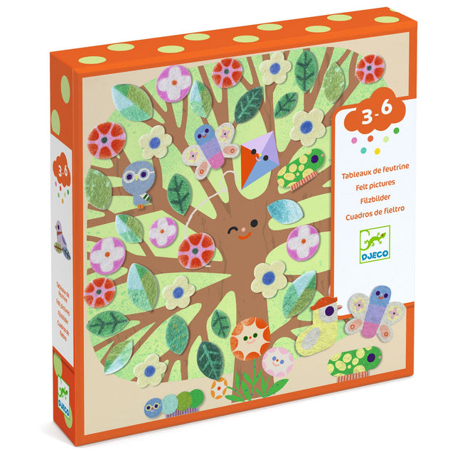 Djeco - Through The Seasons felt collage craft set | Scout & Co