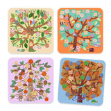 Djeco - Through The Seasons felt collage craft set | Scout & Co