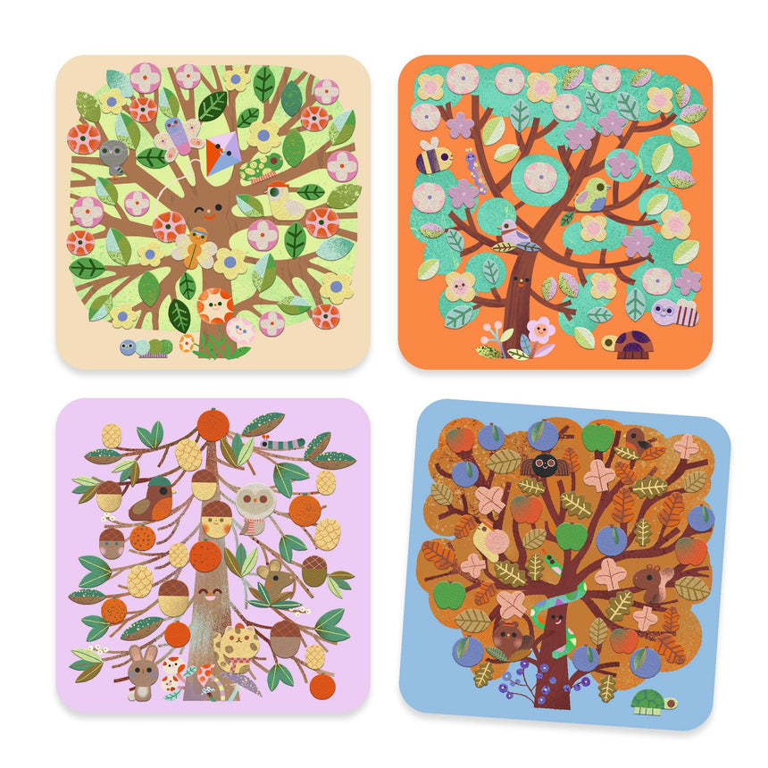 Djeco - Through The Seasons felt collage craft set | Scout & Co