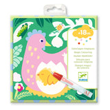 Djeco - Magic colouring - Peekaboo Garden Baby Animals