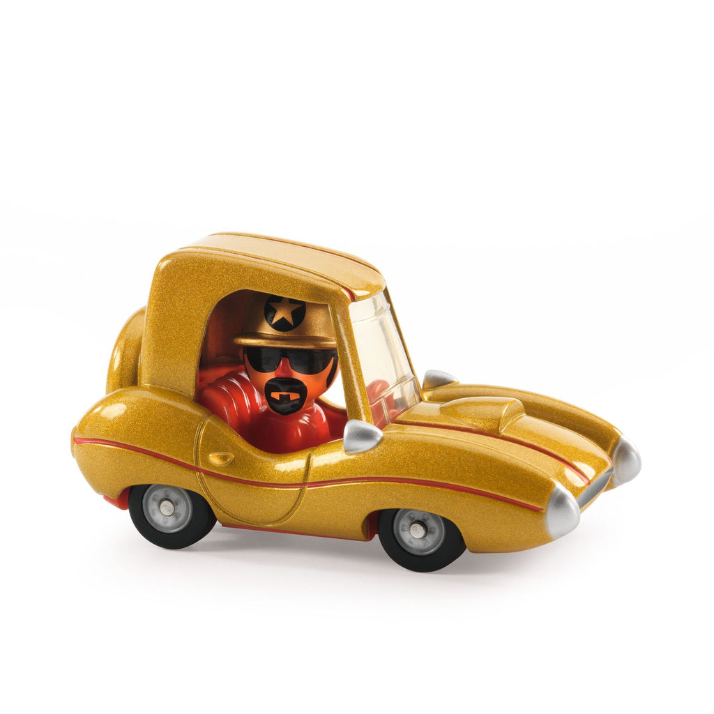Djeco - Crazy Motors toy car - Golden Star | Scout & Co