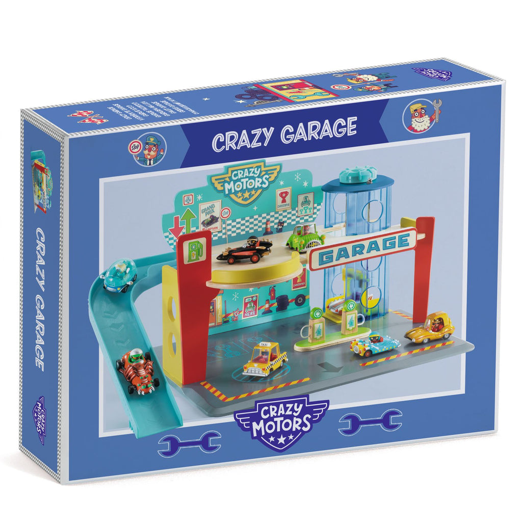 Djeco - Crazy Motors garage play set | Scout & Co