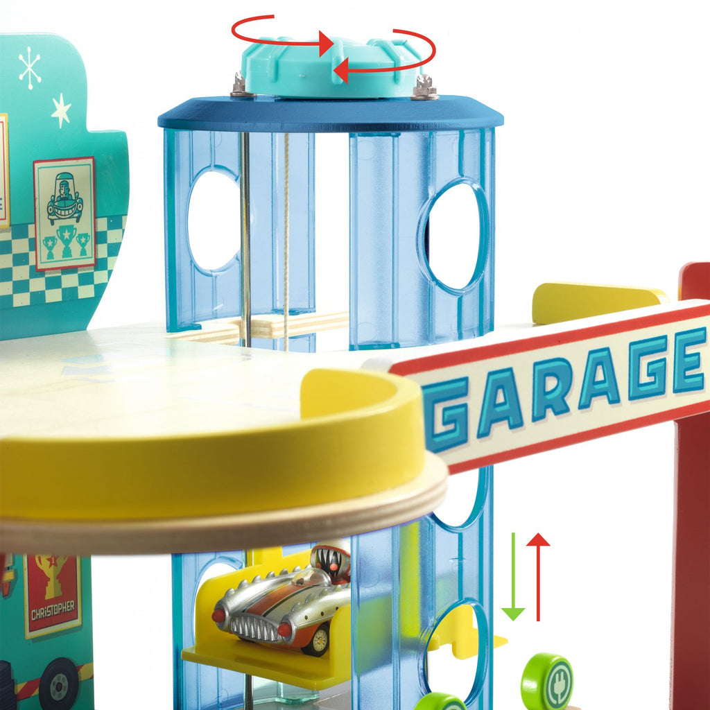 Djeco - Crazy Motors garage play set | Scout & Co