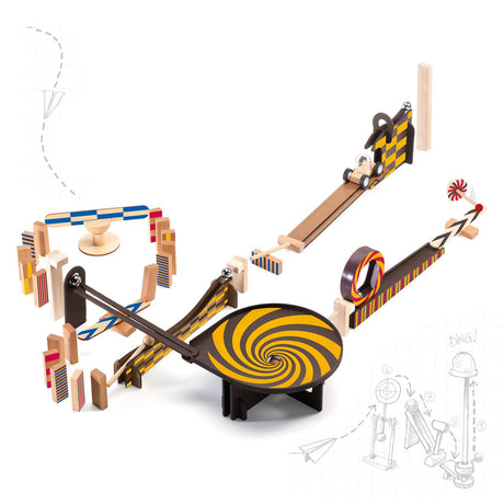 Djeco - Zig & Go Action Reaction construction game - 45 pieces - Wroom | Scout & Co