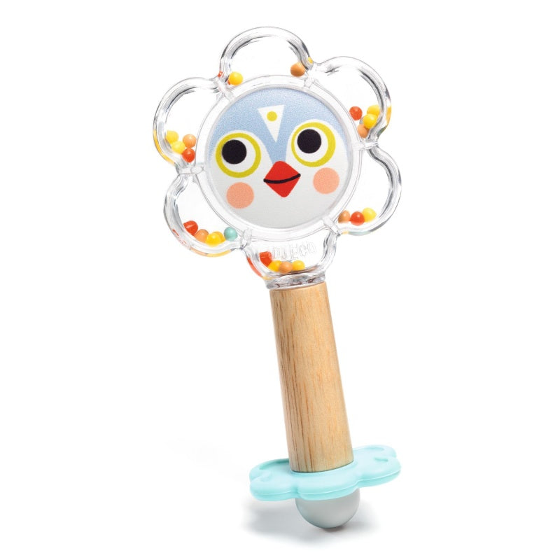 Djeco - BabyFlower mirror rattle | Scout & Co