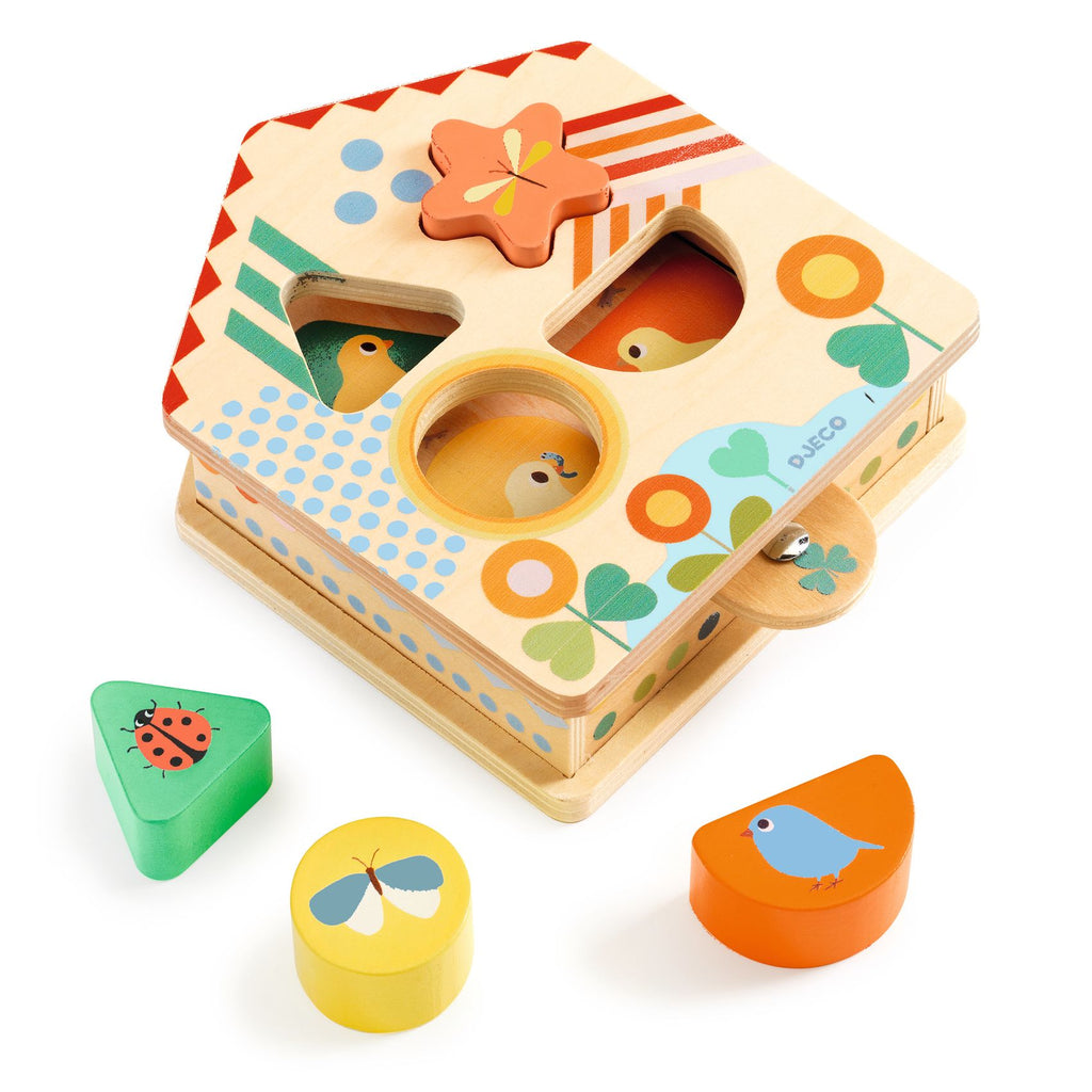 Djeco - Cachaboom wooden sorting toy | Scout & Co