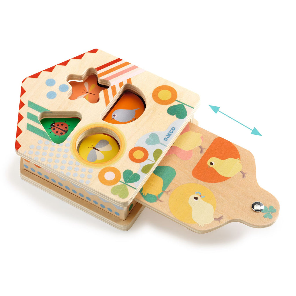 Djeco - Cachaboom wooden sorting toy | Scout & Co