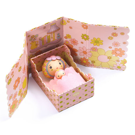 Djeco - Tinyly figurine - Rose & Fleur Tinyroom | Scout & Co