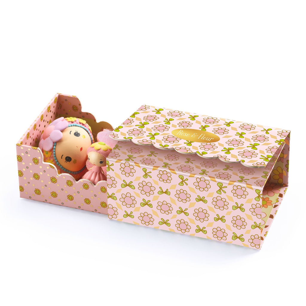 Djeco - Tinyly figurine - Rose & Fleur Tinyroom | Scout & Co