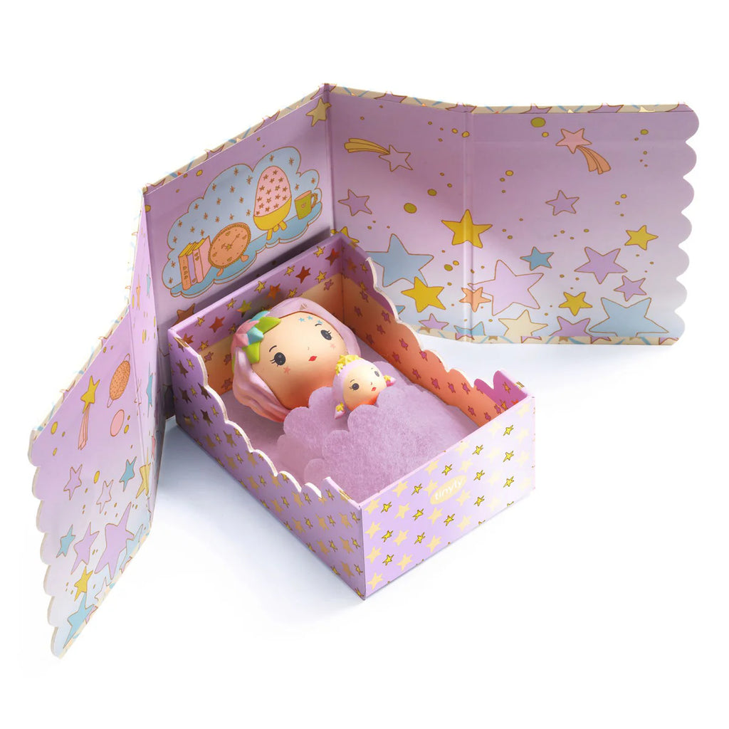 Djeco - Tinyly figurine - Violet & Star Tinyroom | Scout & Co