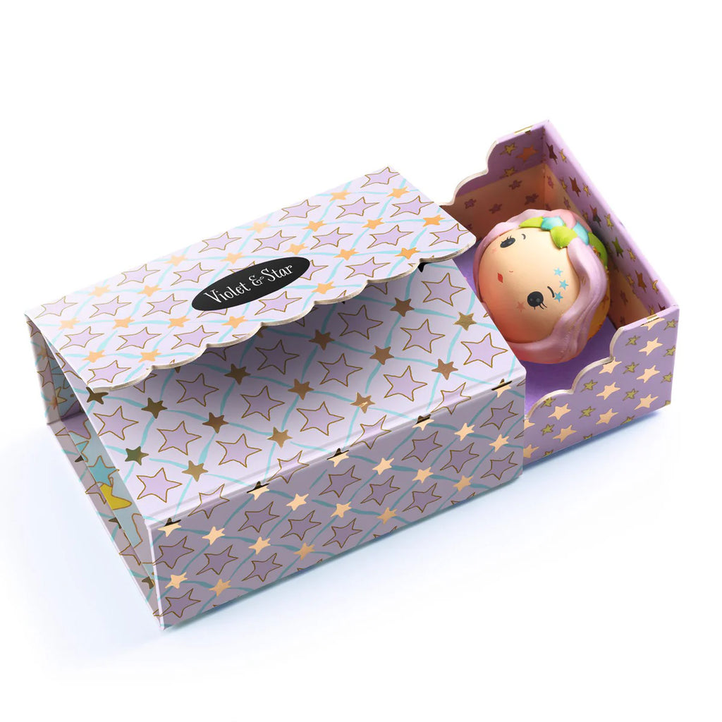 Djeco - Tinyly figurine - Violet & Star Tinyroom | Scout & Co