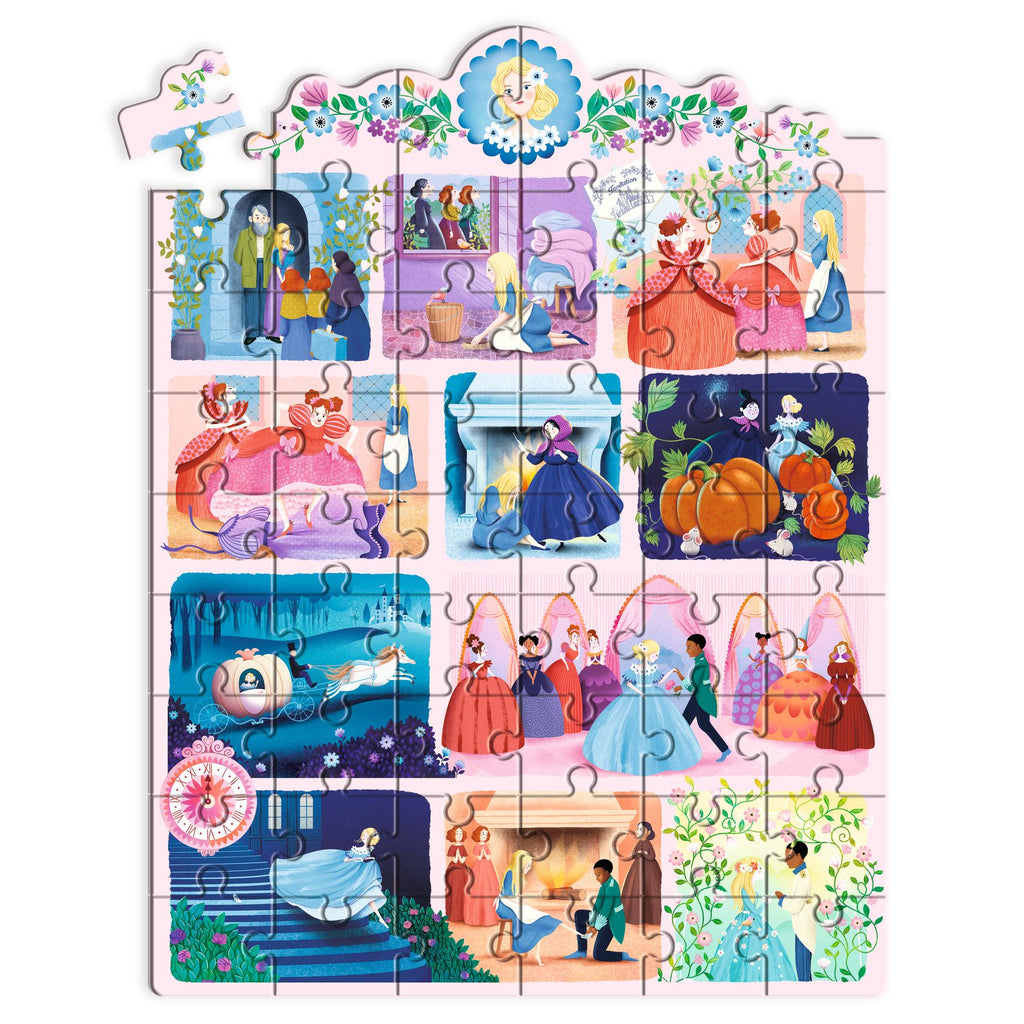 Djeco - Story Puzzle - Cinderella 54-piece jigsaw | Scout & Co