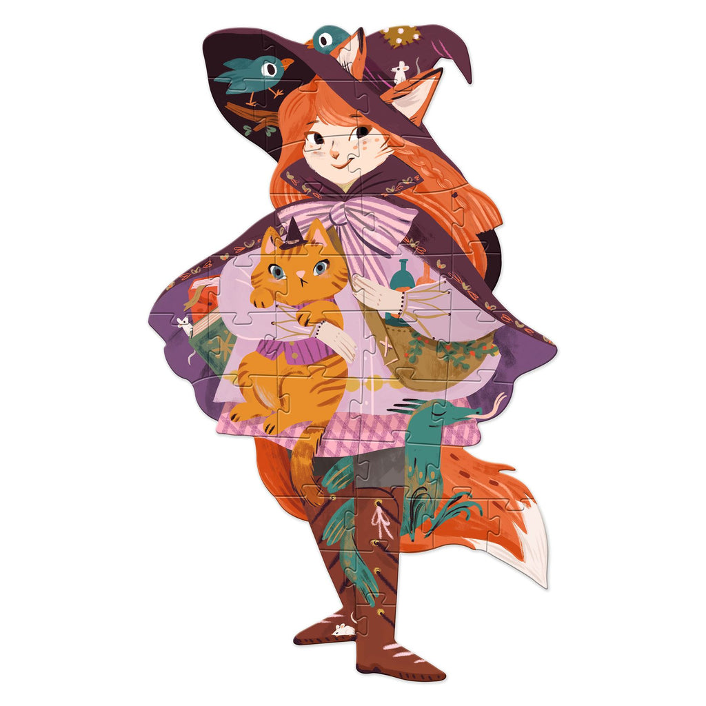 Djeco - Lily The Witch 36-piece giant jigsaw puzzle | Scout & Co