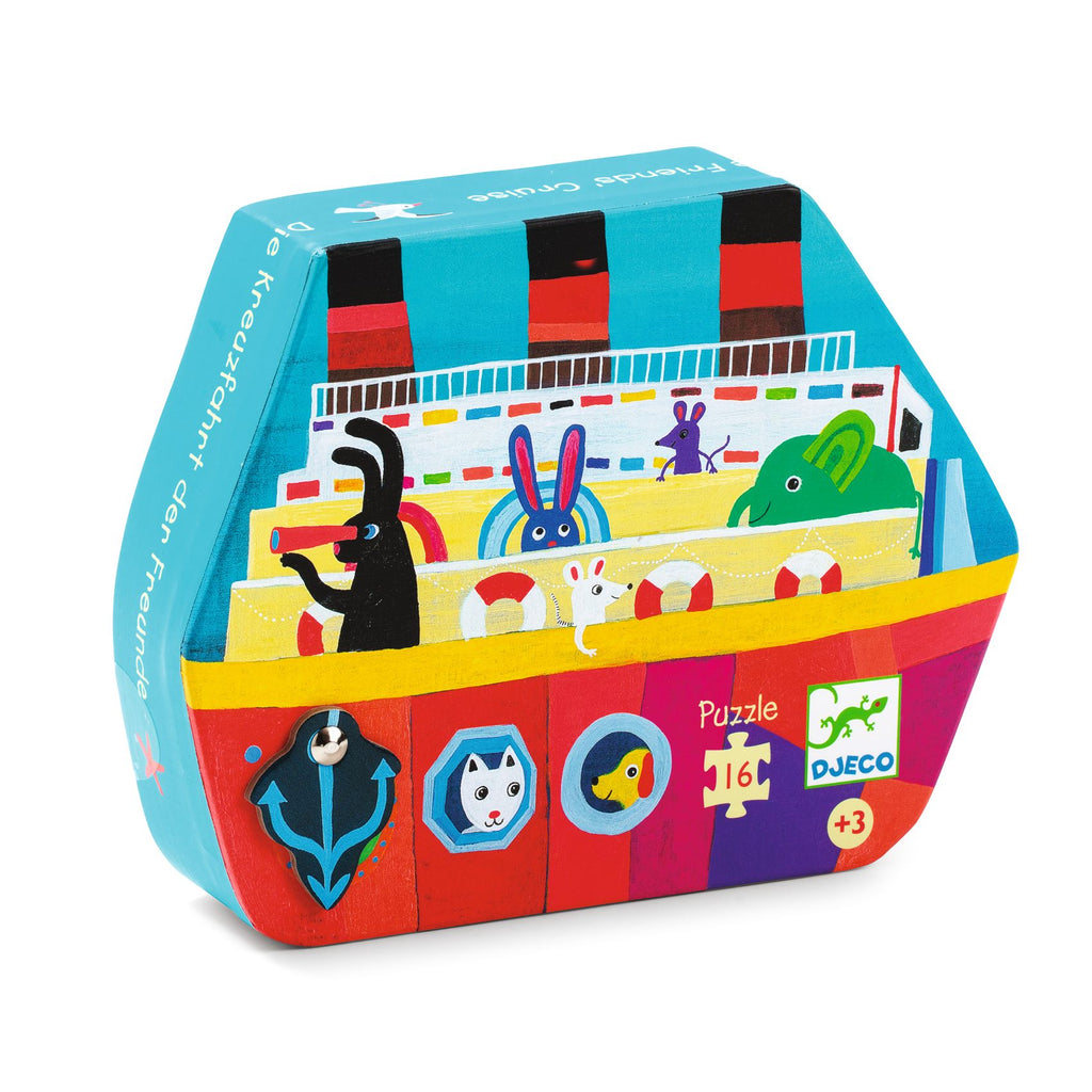 Djeco - The Friends' Cruise 16-piece jigsaw puzzle | Scout & Co
