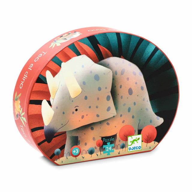 Djeco - Teo The Dino 24-piece jigsaw puzzle | Scout & Co