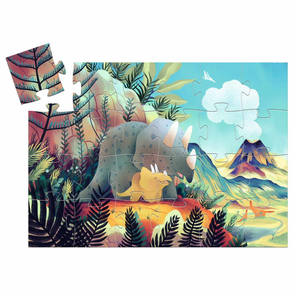 Djeco - Teo The Dino 24-piece jigsaw puzzle | Scout & Co