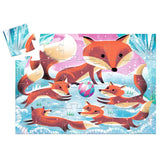 Djeco - Ginger Little Fox 24-piece silhouette jigsaw puzzle | Scout & Co