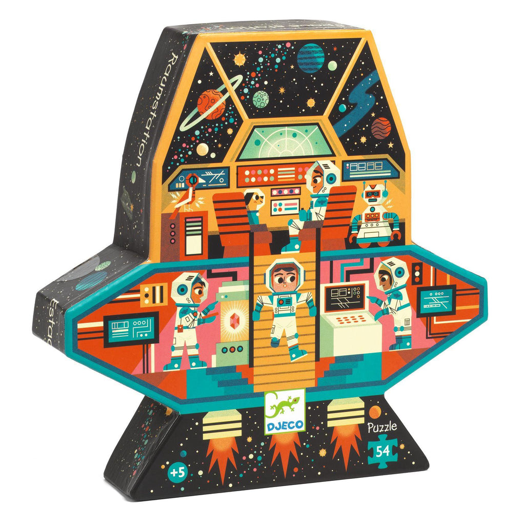 Djeco - Space Station 54-piece puzzle | Scout & Co