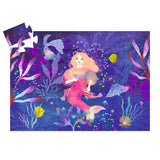 Djeco - Ella The Mermaid 36-piece silhouette jigsaw puzzle | Scout & Co