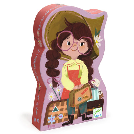 Djeco - Mia's Journey 36-piece silhouette jigsaw puzzle | Scout & Co