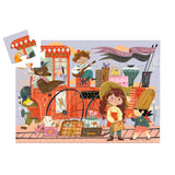 Djeco - Mia's Journey 36-piece silhouette jigsaw puzzle | Scout & Co