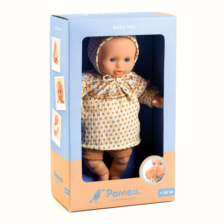 Djeco - Pomea Doll - Baby Iris