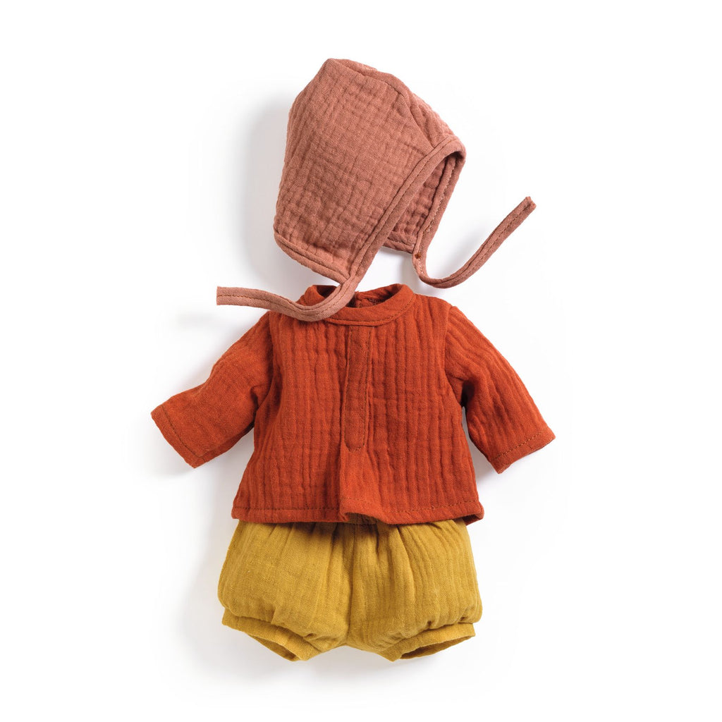 Djeco - Pomea Doll outfit - Mandarine | Scout & Co
