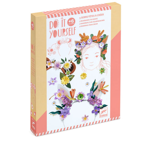 Djeco - Flower Friends headbands DIY kit | Scout & Co