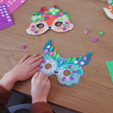 Djeco - Forest Animals mosaic masks DIY kit