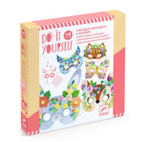 Djeco - Forest Animals mosaic masks DIY kit