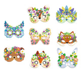 Djeco - Forest Animals mosaic masks DIY kit