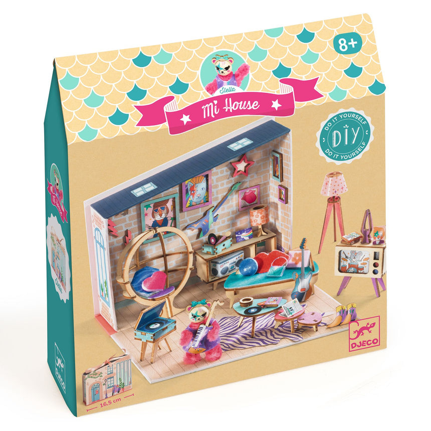Djeco - Mi House miniature room craft kit - Stella | Scout & Co