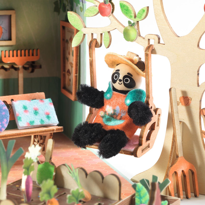 Djeco - Mi House miniature room craft kit - Olive | Scout & Co