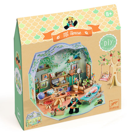 Djeco - Mi House miniature room craft kit - Olive | Scout & Co