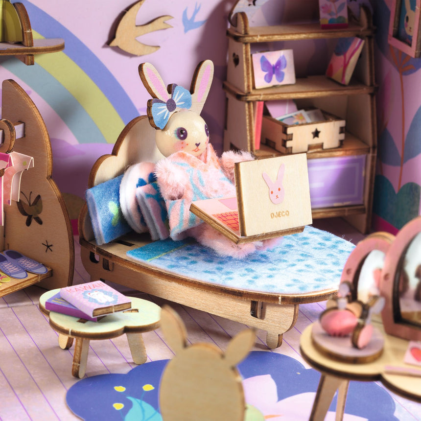 Djeco - Mi House miniature room craft kit - Rosie | Scout & Co