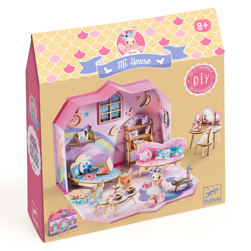 Djeco - Mi House miniature room craft kit - Rosie | Scout & Co