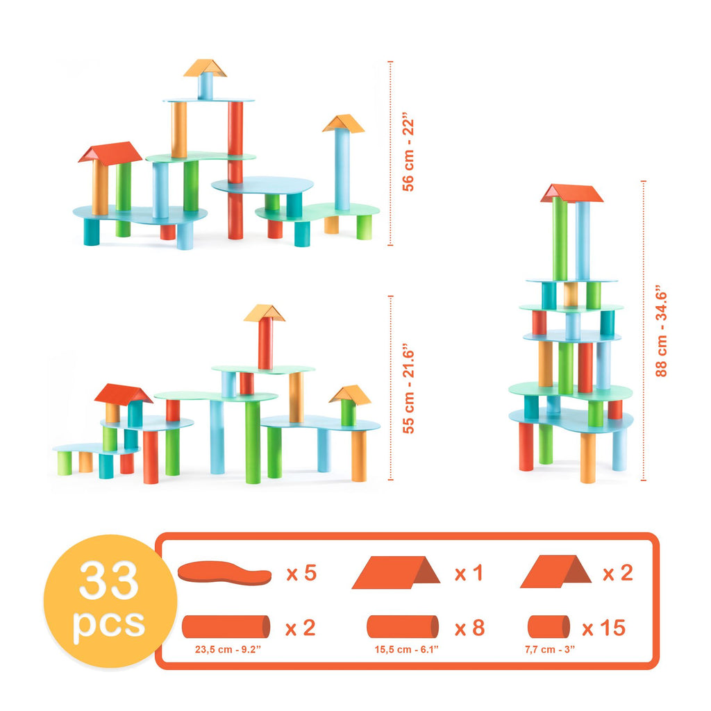 Djeco - Tubulo construction game | Scout & Co