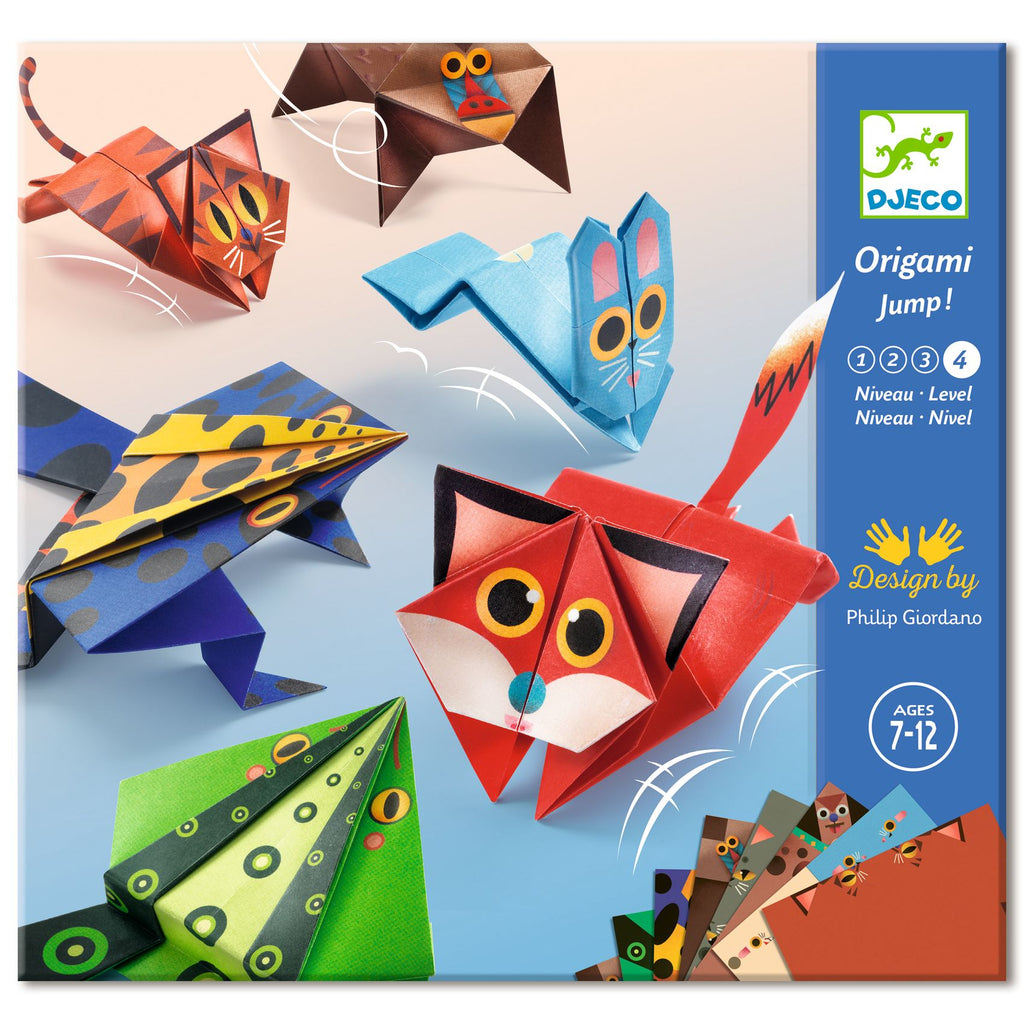 Djeco - Jumping Animals origami kit | Scout & Co