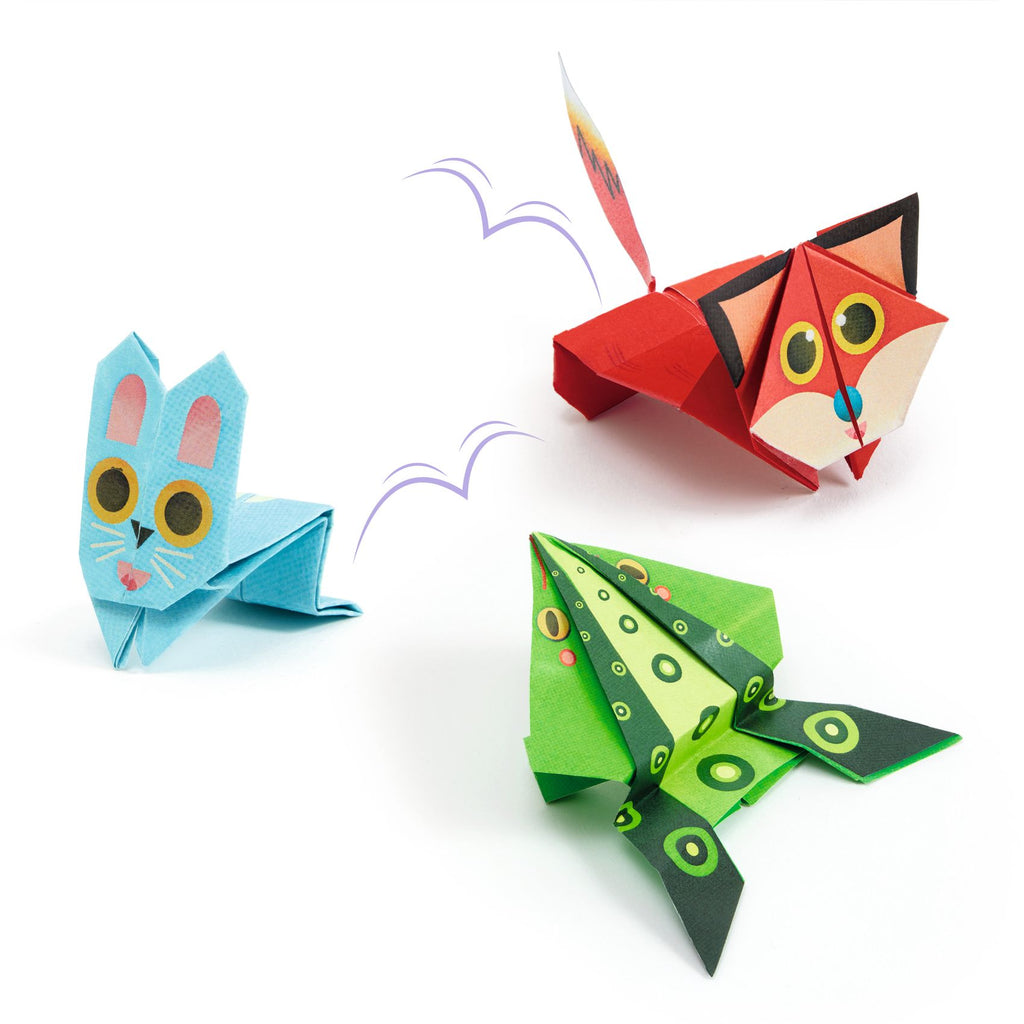 Djeco - Jumping Animals origami kit | Scout & Co