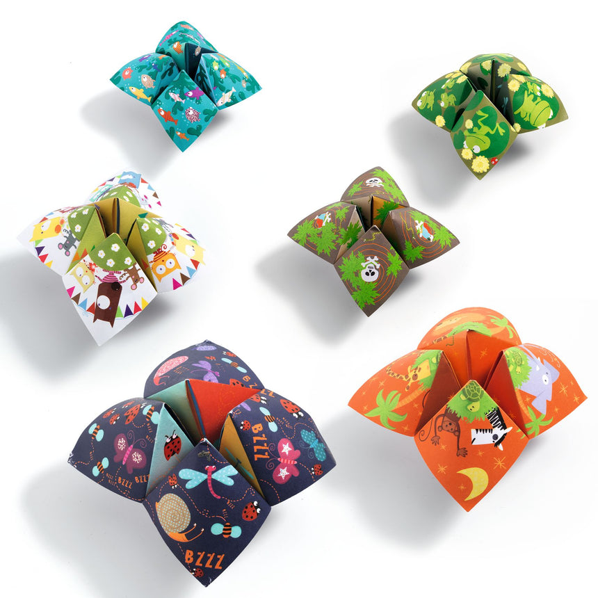 Djeco - Birds fortune-teller origami kit | Scout & Co