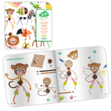 Djeco - Pipe cleaner threading craft kit - My Animals | Scout & Co