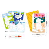 Djeco - Four Seasons magic colouring for toddlers | Scout & Co