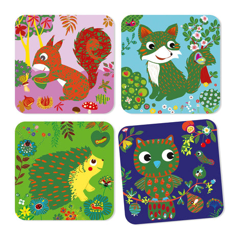 Djeco - Country Creatures scratch boards | Scout & Co