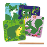 Djeco - Country Creatures scratch boards | Scout & Co