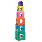 Djeco - Topanihouse stacking blocks game