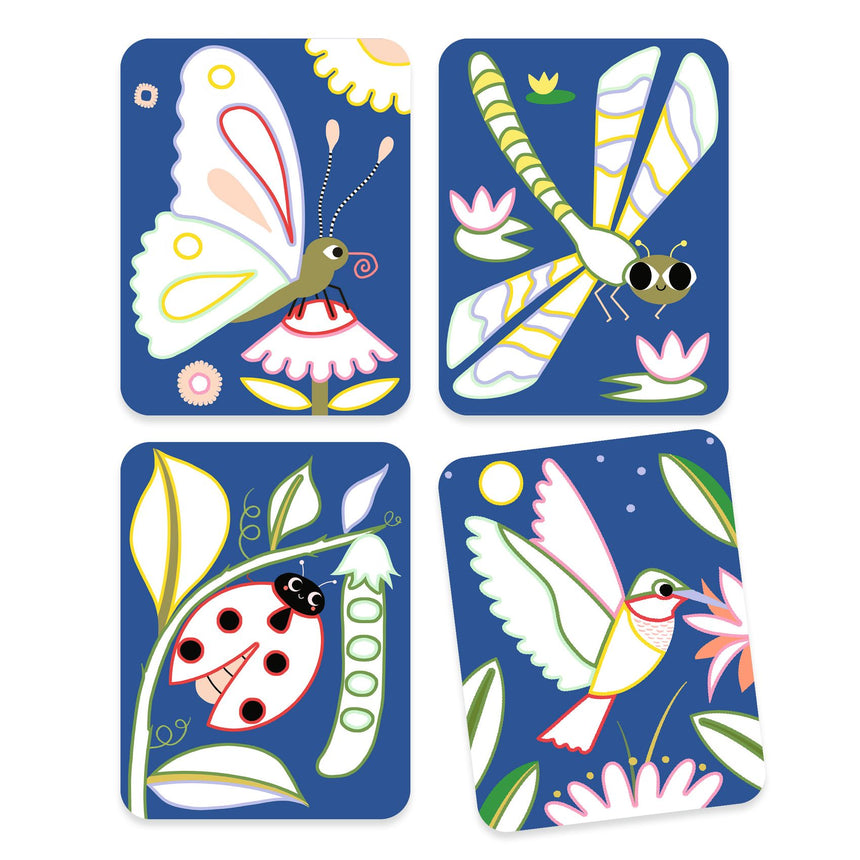 Djeco - Creepy Crawlies palette painting craft kit | Scout & Co