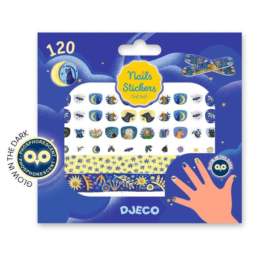Djeco - Nail stickers - Moonlight Reflections | Scout & Co