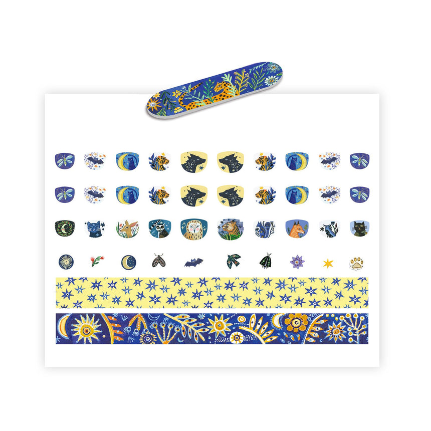 Djeco - Nail stickers - Moonlight Reflections | Scout & Co